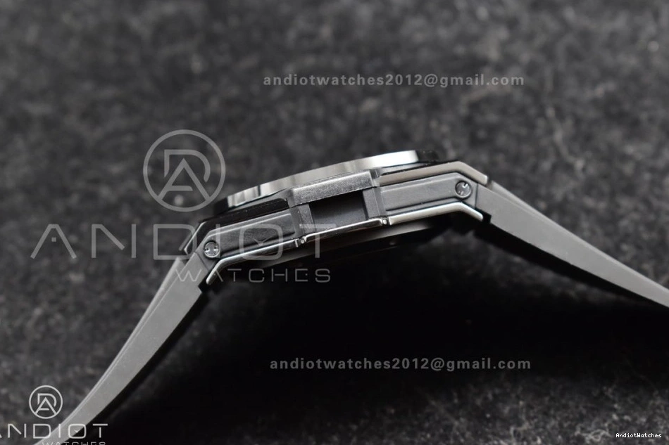 A 893 Black Rubber ZF Edition Skeleton on Dial Bang Strap Hublot BestValue 1:1 Unico Best Black Big Full 0105